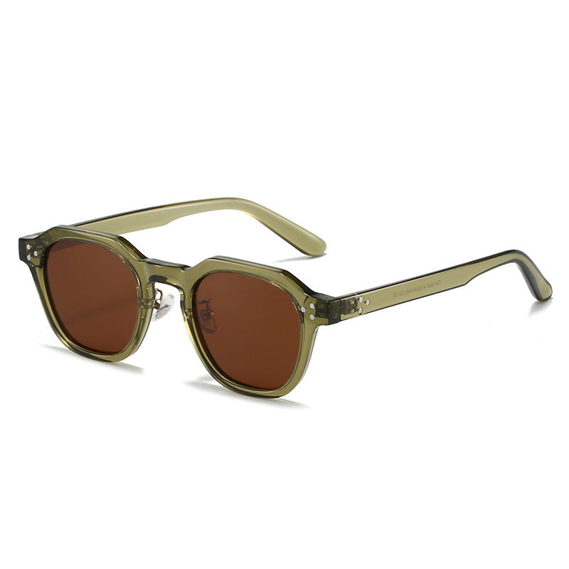 Lunettes de soleil carrées polarisées – Style rétro – UV400