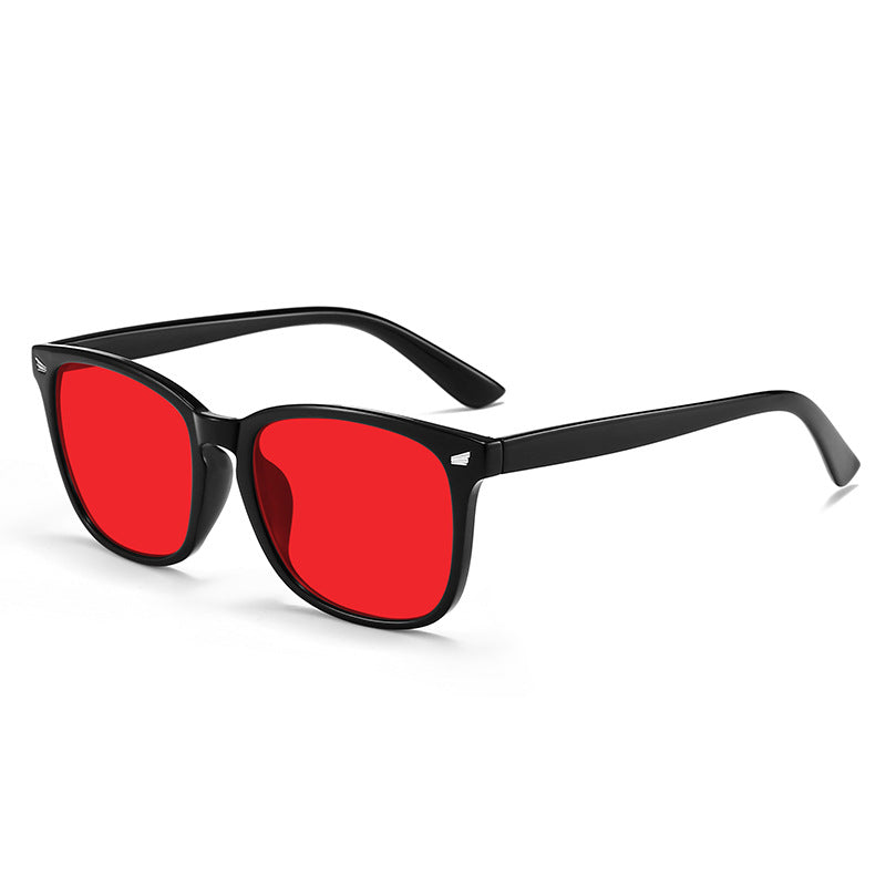 Lunettes de soleil demi-monture polarisées – Style rétro unisexe, protection UV400, confort léger