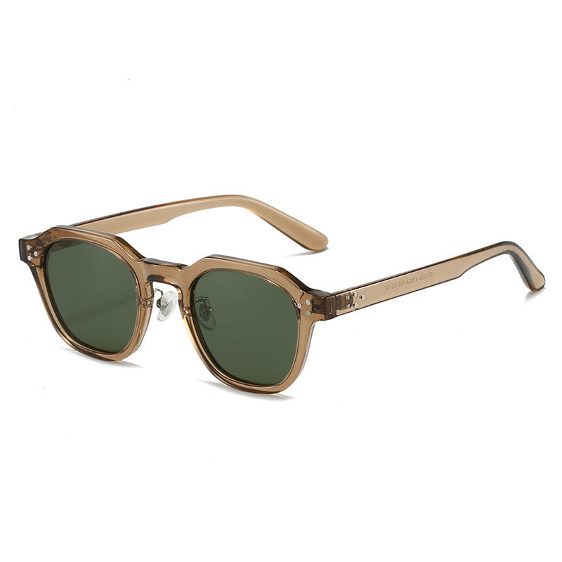 Lunettes de soleil carrées polarisées – Style rétro – UV400
