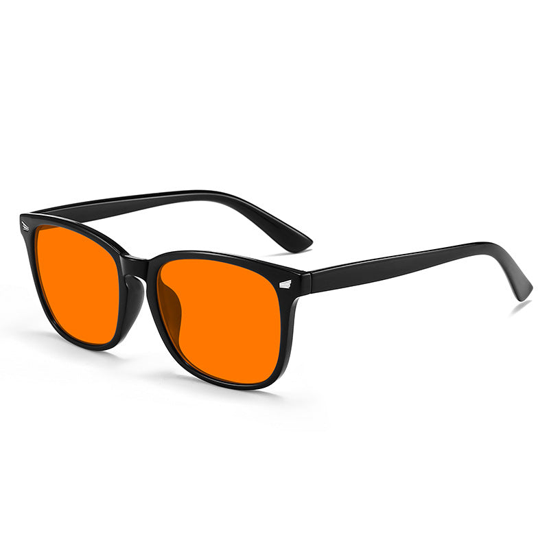 Lunettes de soleil demi-monture polarisées – Style rétro unisexe, protection UV400, confort léger